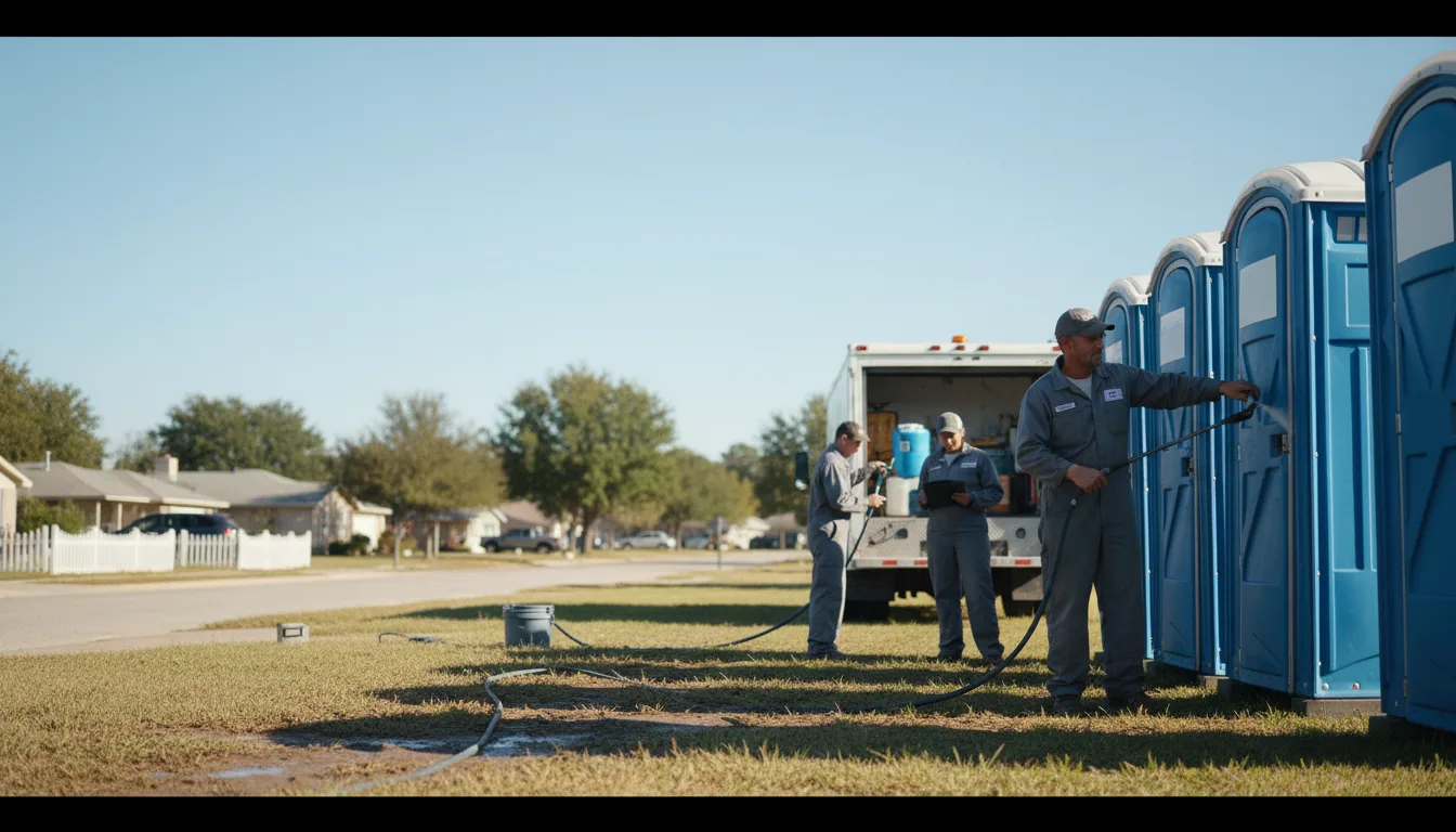 Long-Term Portable Toilet Rental in Morton, IL near me